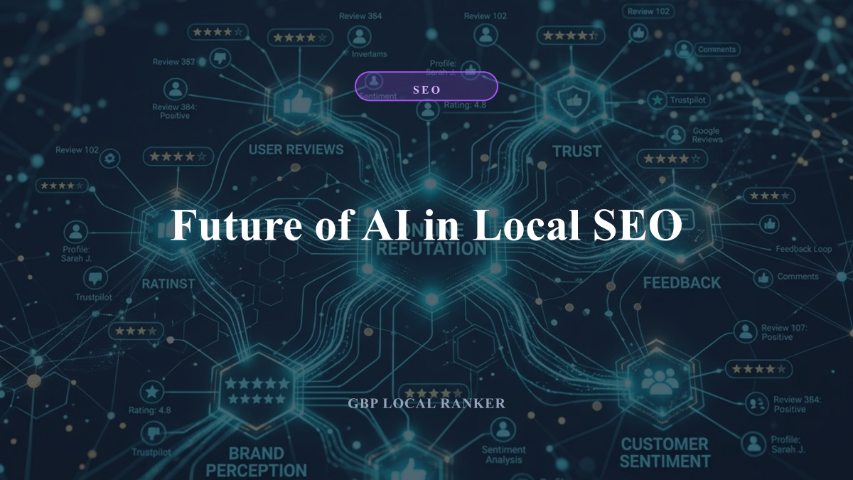 Future of AI in Local SEO — local SEO visual guide