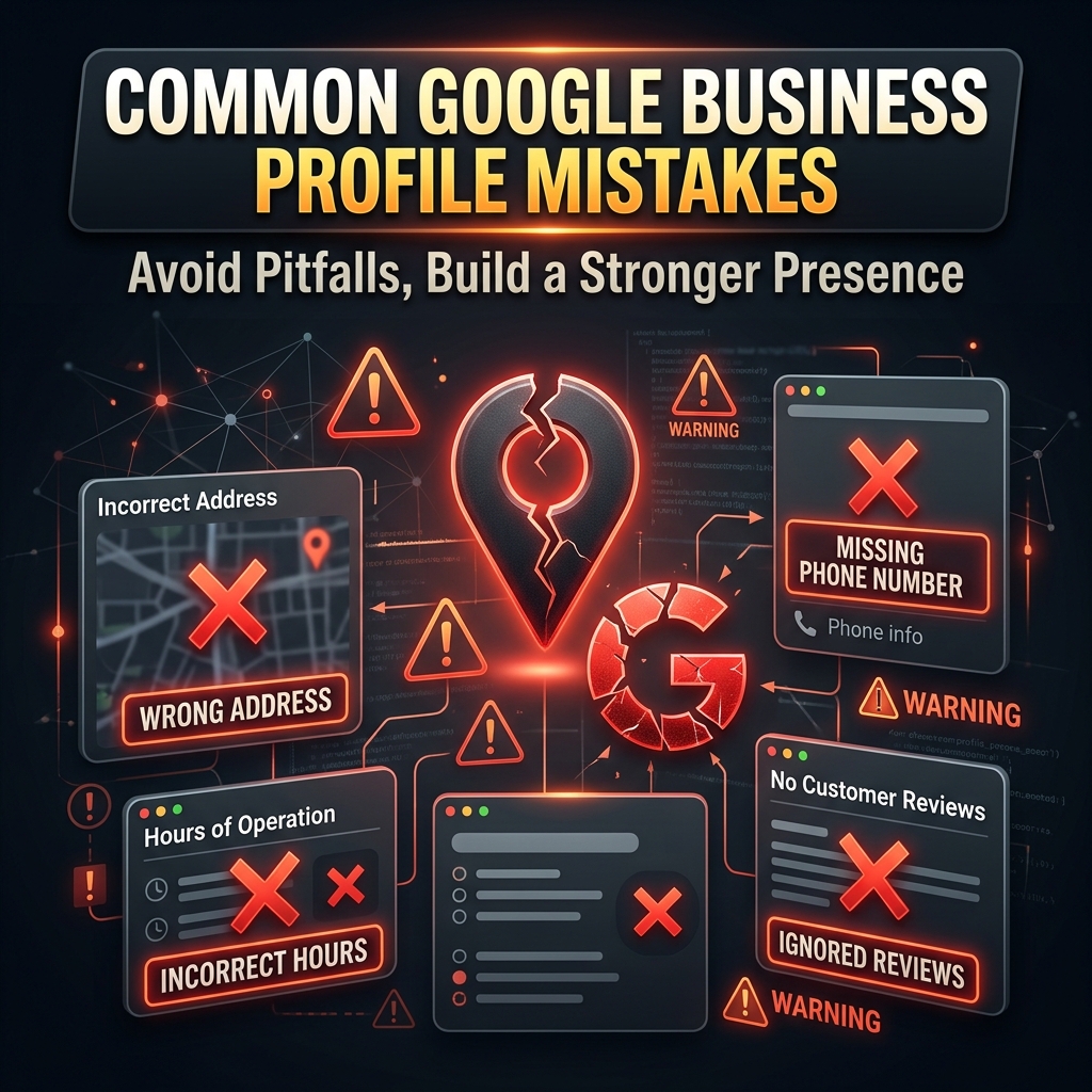 Common Google Business Profile mistakes that hurt your local ranking