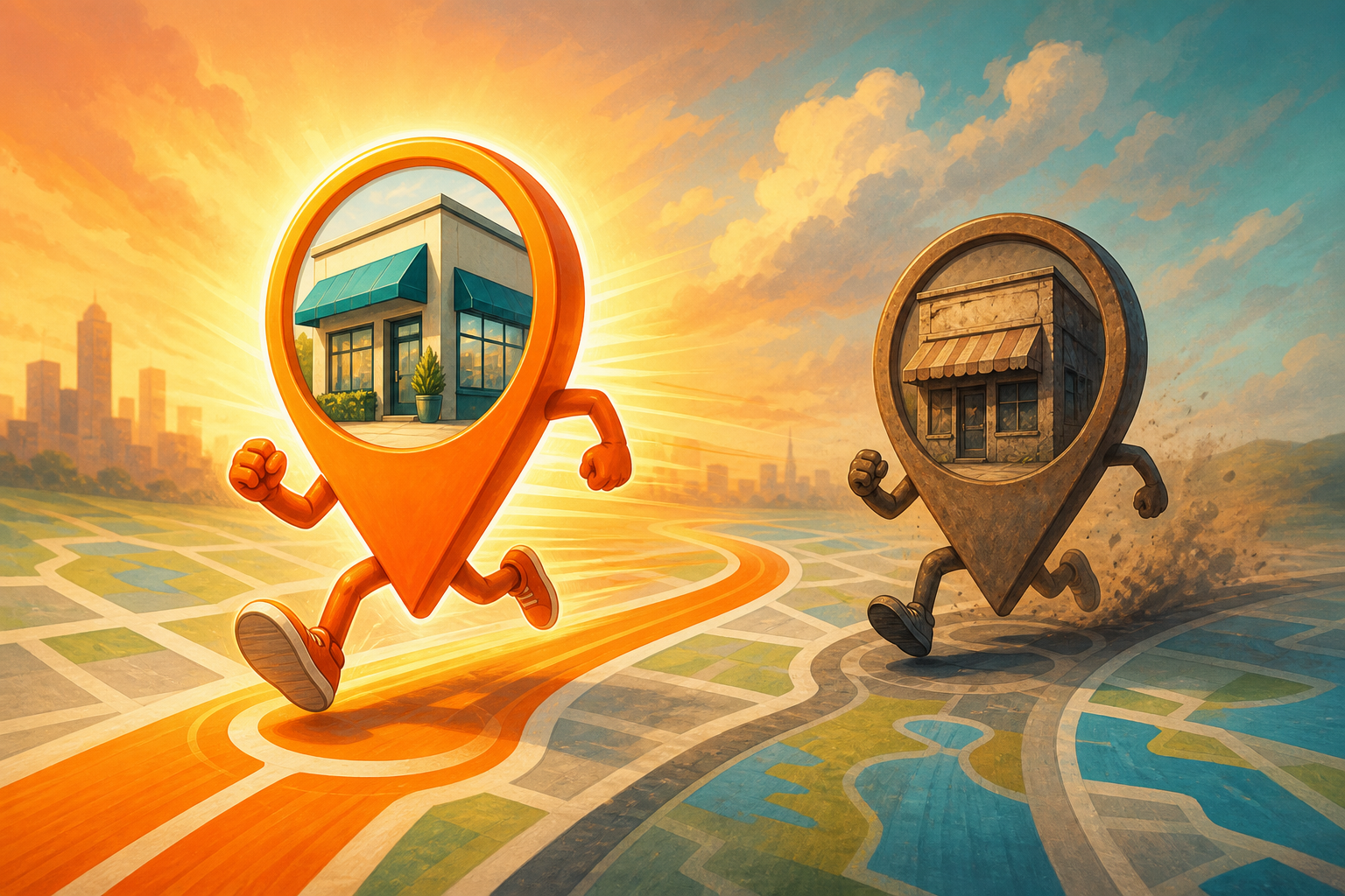 New Google Business Profile listing outranking an older established competitor on Maps