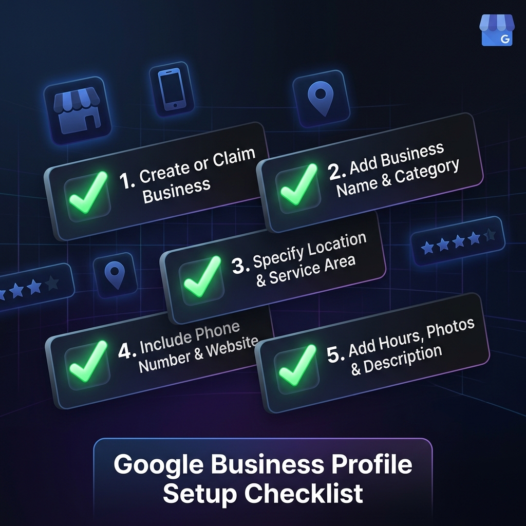 Google Business Profile setup checklist — 25 steps to a perfect listing