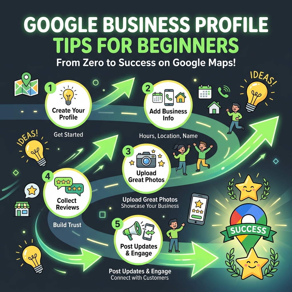 Google Business Profile tips for beginners — starter guide for 2026