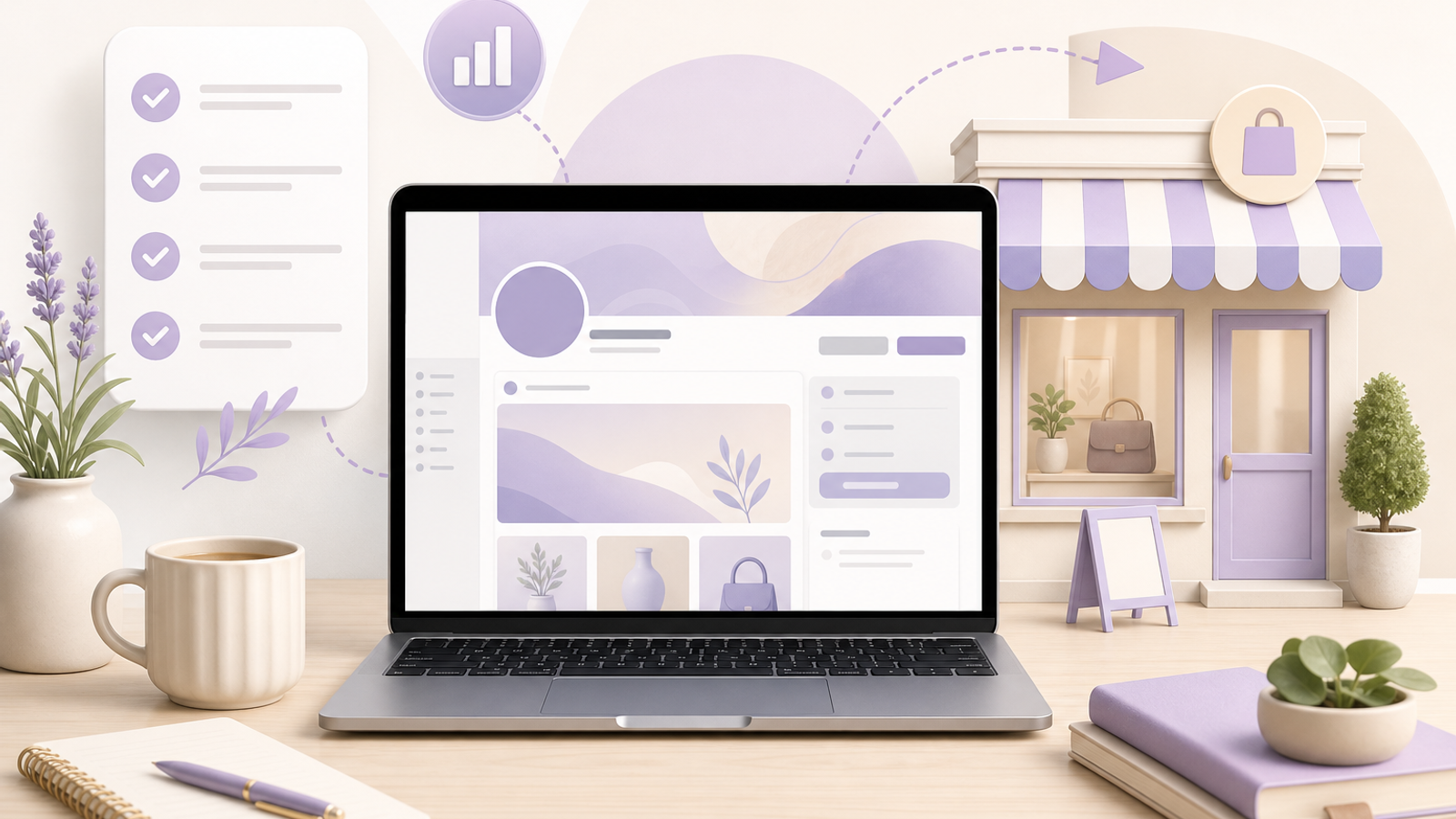 Creating a business social page for a local company