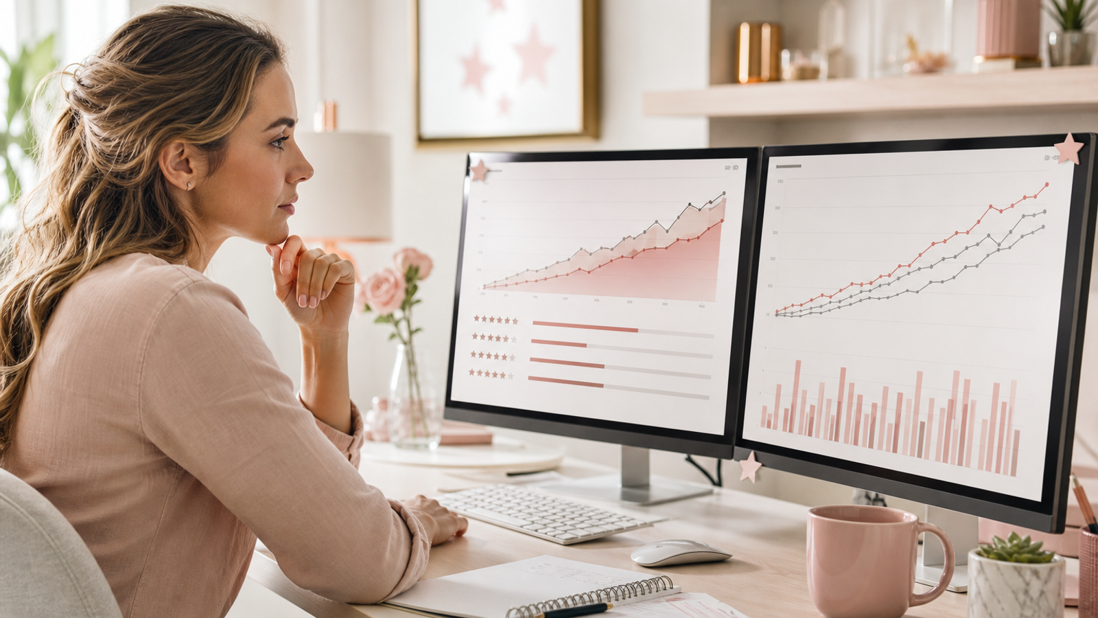 Analyst studying Google review velocity and deletion risk