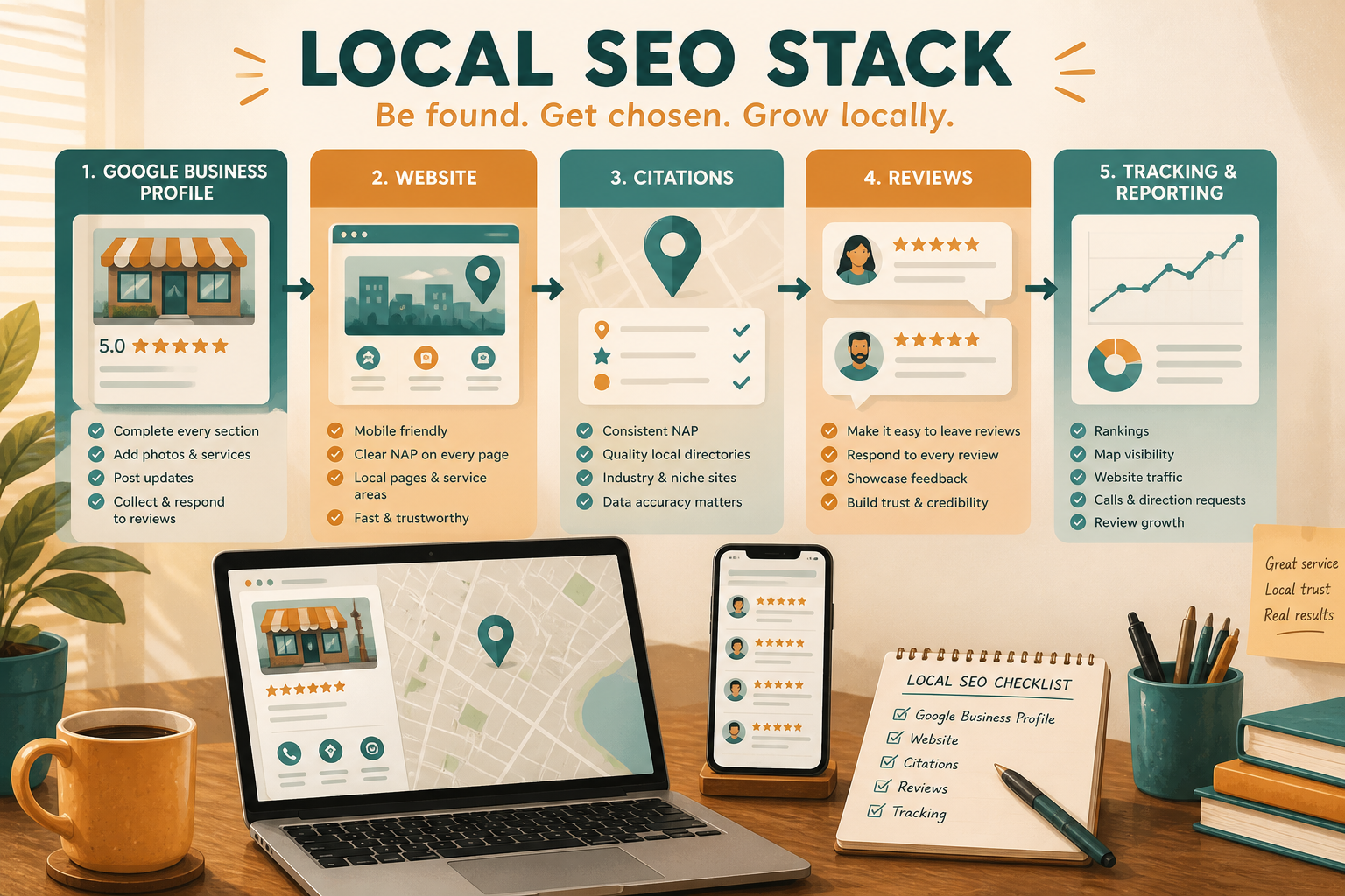 A 30-60-90 day roadmap for implementing a complete local SEO strategy