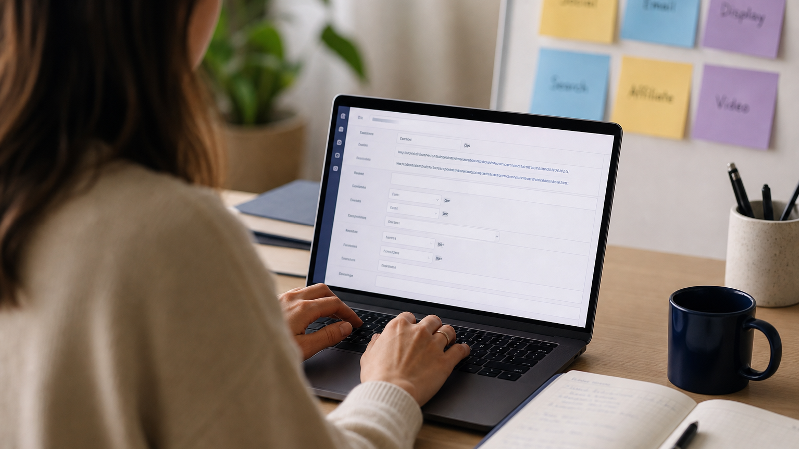 Building UTM parameters for a local business website link